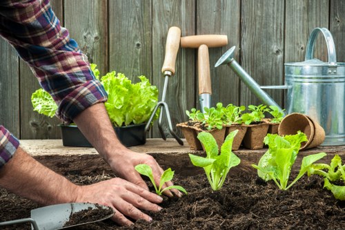 Garden design and build project for a Hackney terrace garden